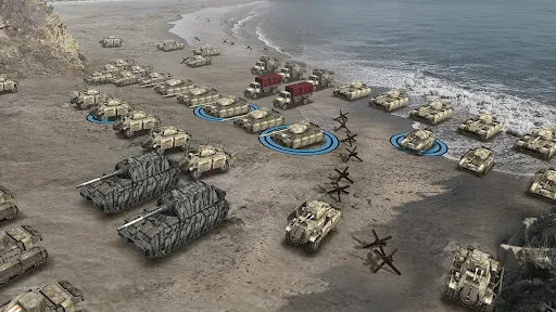 US Conflict — Tank Battles سکرین شاٹس