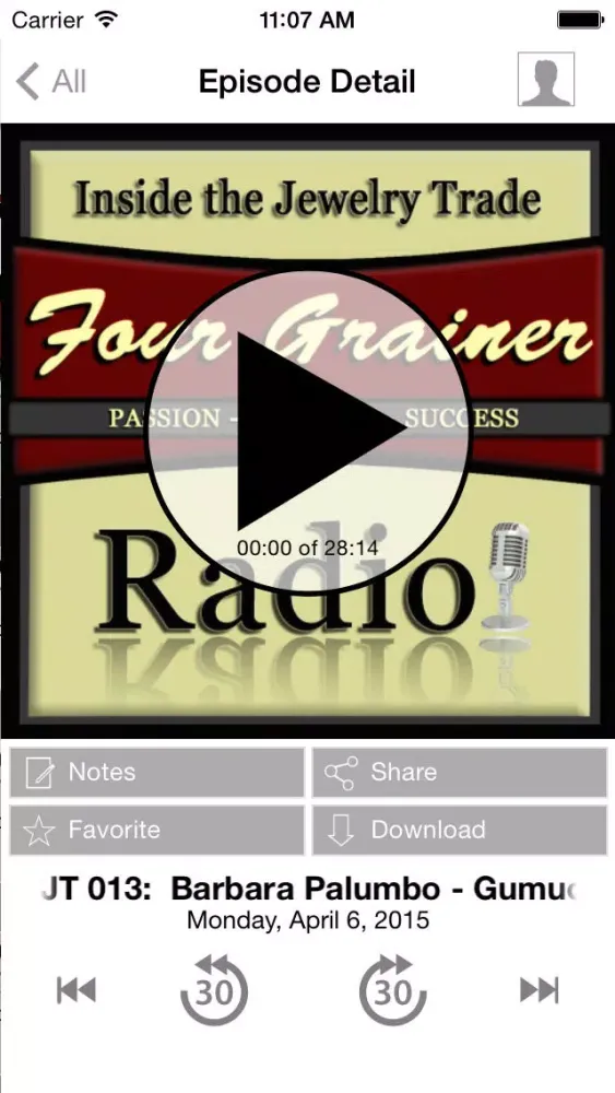 Скриншоты Inside the Jewelry Trade Radio Show