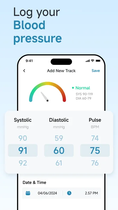Blood Pressure - Pulse Checker سکرین شاٹس