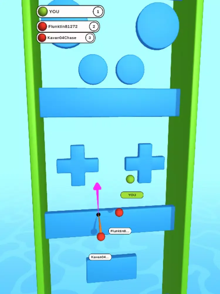 Jump Ball Racing iPad  স্ক্রিনশট