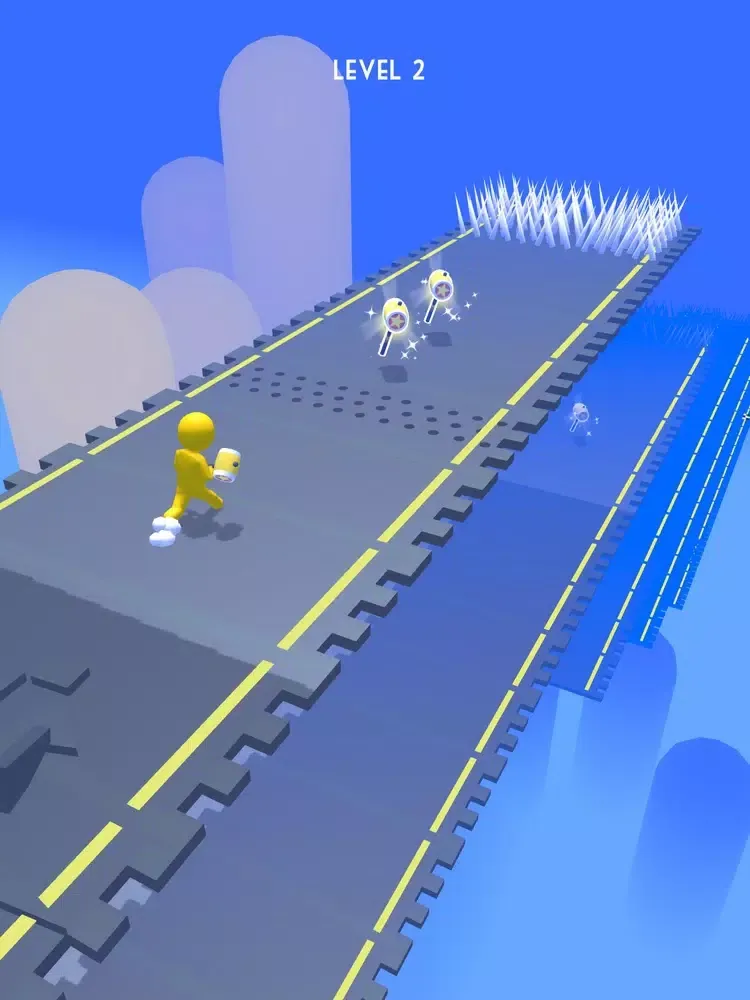 Tangkapan layar Hammer Run Smash 3D iPad 