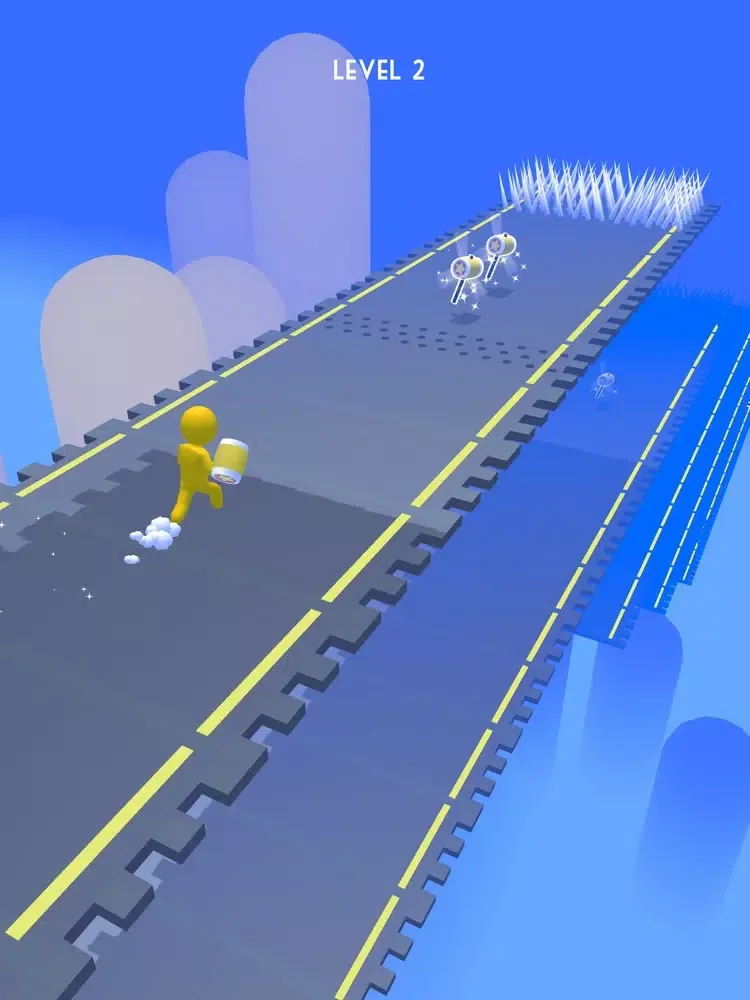 Tangkapan layar Hammer Run Smash 3D iPad 