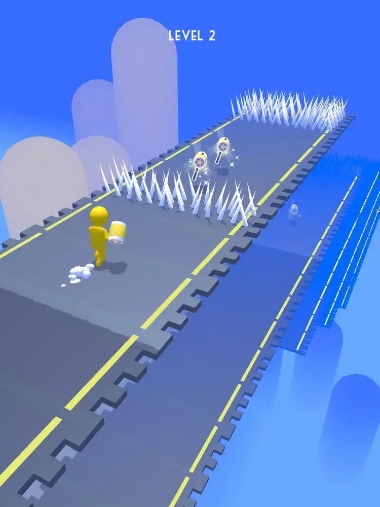Tangkapan layar Hammer Run Smash 3D iPad 