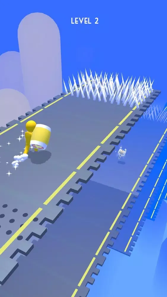 Tangkapan layar Hammer Run Smash 3D