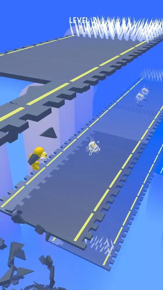 Tangkapan layar Hammer Run Smash 3D