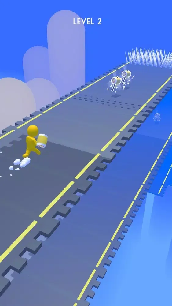 Tangkapan layar Hammer Run Smash 3D