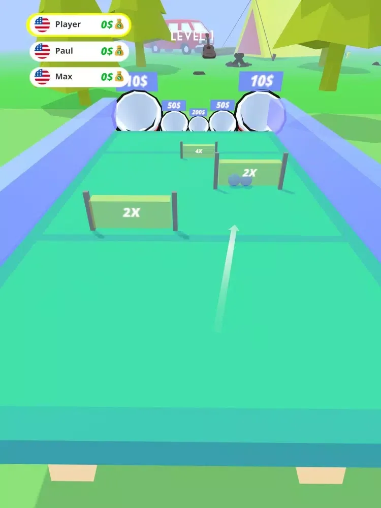 Capturas de tela do Bottle Pong 3D iPad 