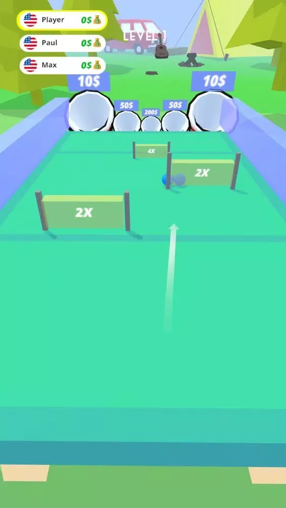 Capturas de tela do Bottle Pong 3D