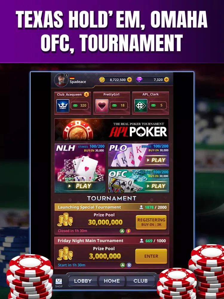 APL POKER iPad  سکرین شاٹس