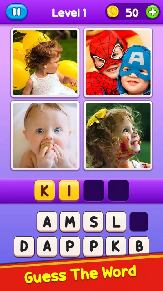 4 Pics 1 Word: Guessing Games Screenshots