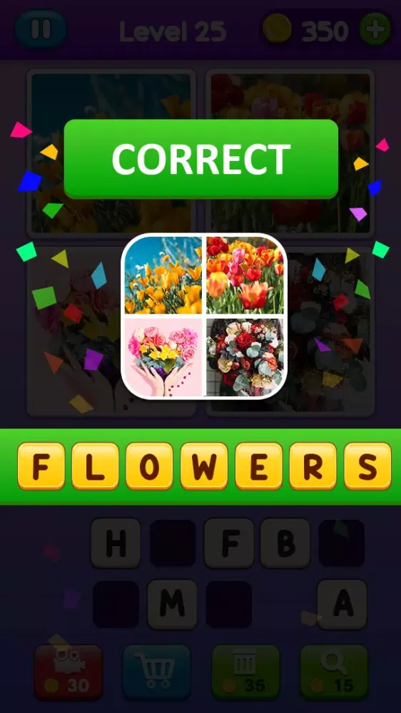 4 Pics 1 Word: Guessing Games Screenshots
