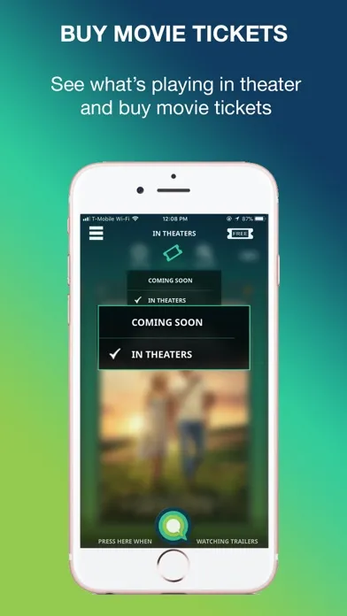 ภาพหน้าจอของ movieQU: Save Upcoming Movies