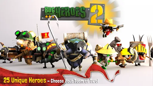 Ảnh chụp màn hình của Bug Heroes 2