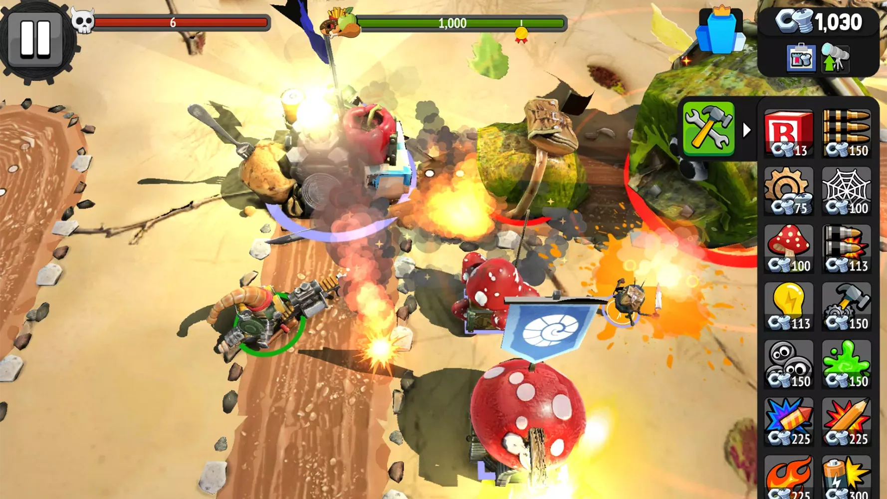 Bug Heroes: Tower Defense স্ক্রিনশট