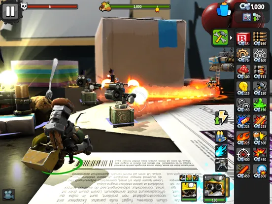 ภาพหน้าจอของ Bug Heroes: Tower Defense iPad 