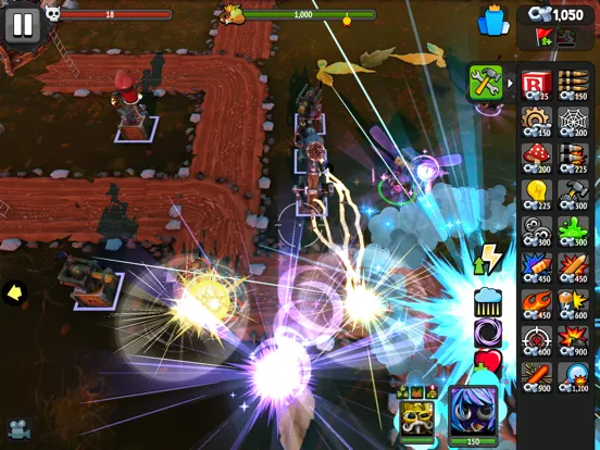 ภาพหน้าจอของ Bug Heroes: Tower Defense iPad 