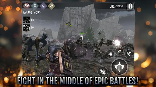 Tangkapan skrin Heroes and Castles 2: Premium