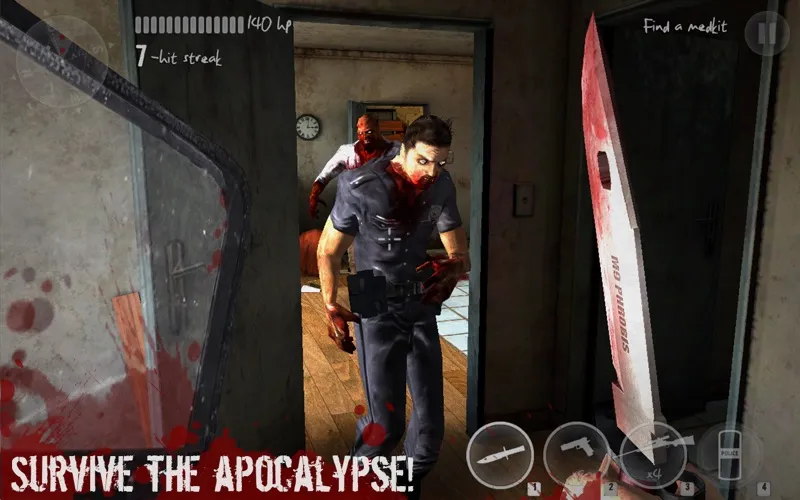 Ảnh chụp màn hình của N.Y.Zombies 2