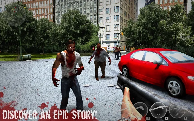 Ảnh chụp màn hình của N.Y.Zombies 2