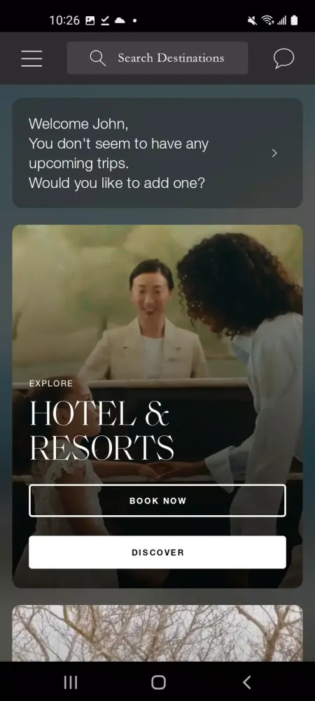 Four Seasons Hotels Screenshots