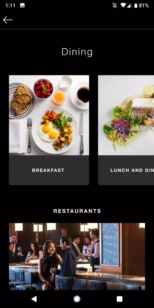 Four Seasons Hotels Screenshots