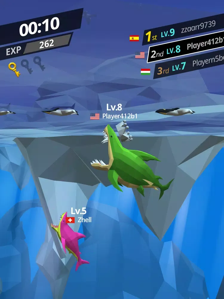 Скриншоты Battle Shark.io iPad 