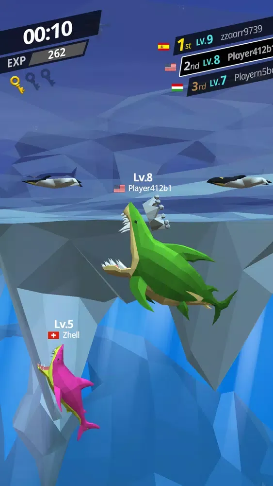 Скриншоты Battle Shark.io