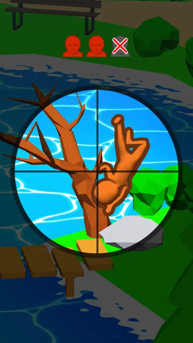 Capturas de tela do Camo Sniper