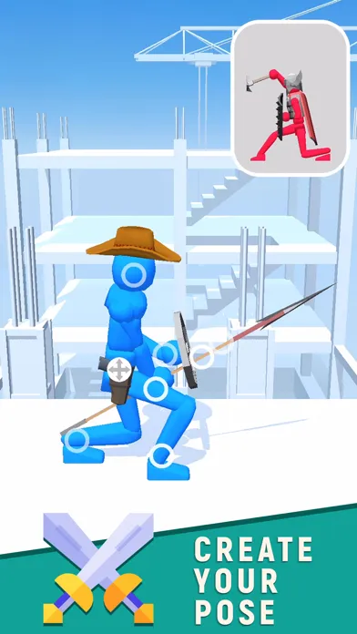 Captures d'écran de Fight Pose - Stickman Clash