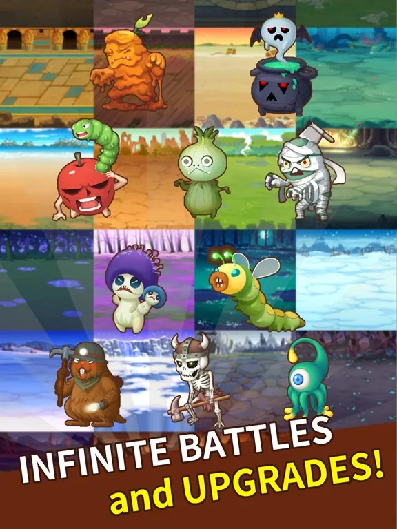 Job Hunt Heroes : Idle RPG iPad Screenshots