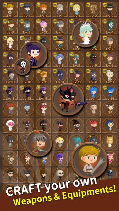 Job Hunt Heroes : Idle RPG Screenshots