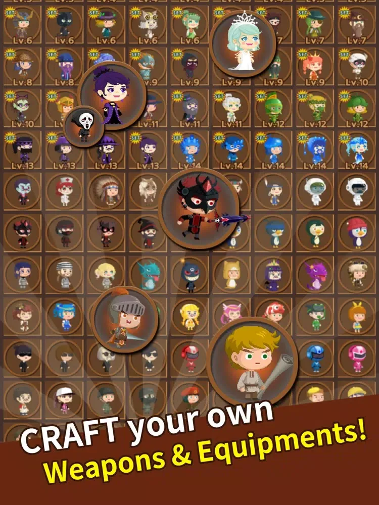 Job Hunt Heroes:Idle RPG (VIP) iPad  Screenshots