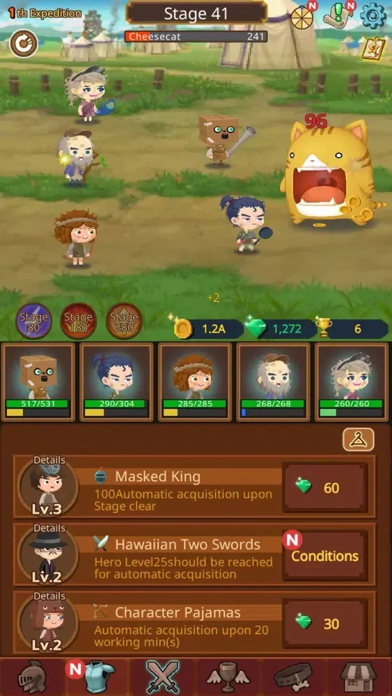 Job Hunt Heroes:Idle RPG (VIP) Screenshots