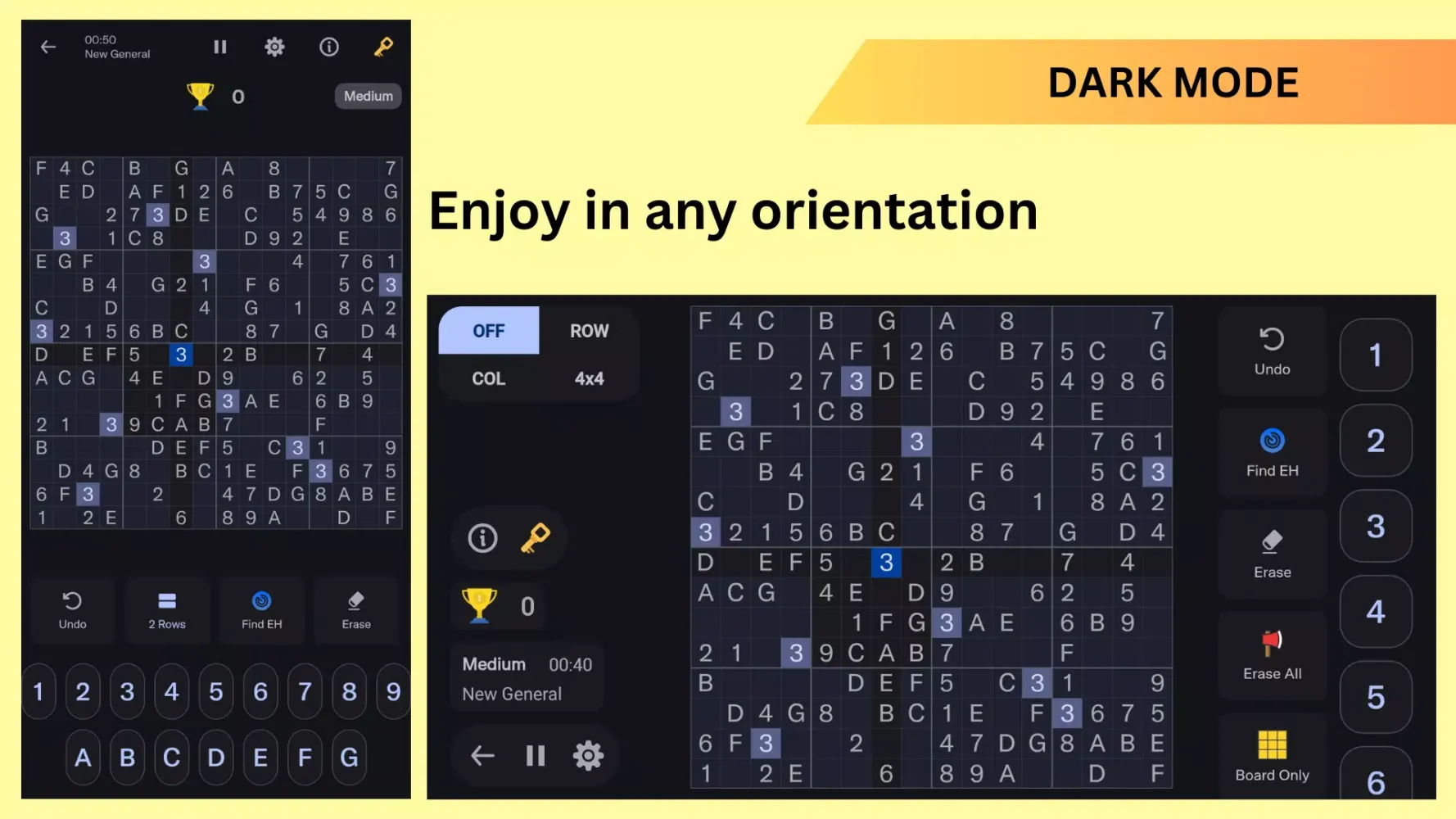 16x16 Giant Classic Sudoku Screenshots