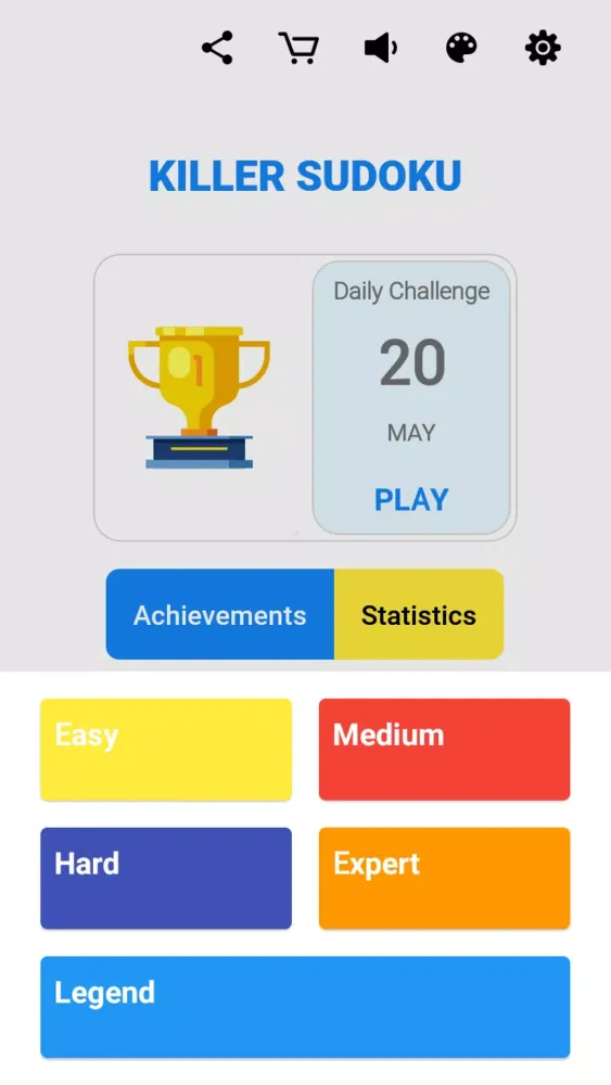 Tangkapan skrin Killer Sudoku Offline