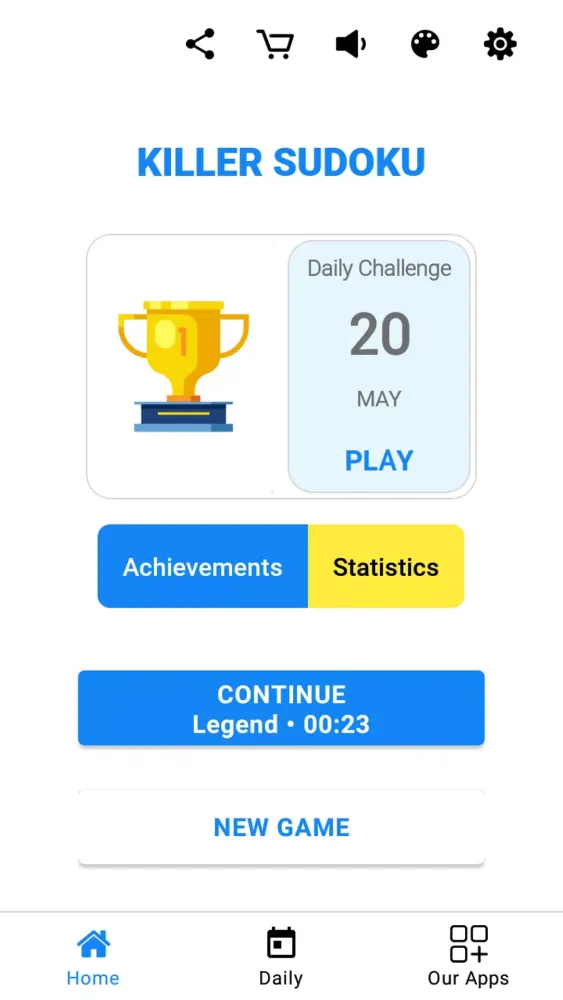 Tangkapan skrin Killer Sudoku Offline