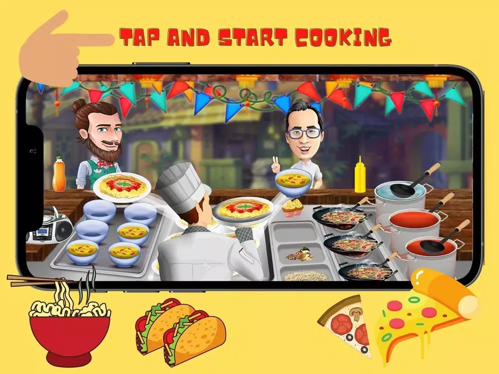 Tasty Restaurant Games iPad 應用截圖