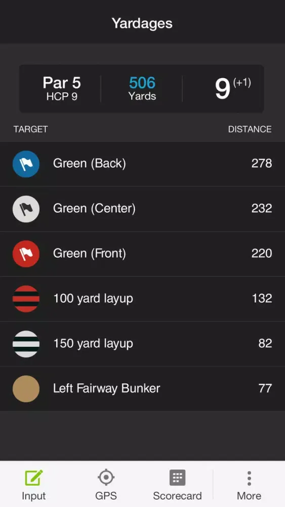 تصاویر Foursum Golf GPS Scoring Stats