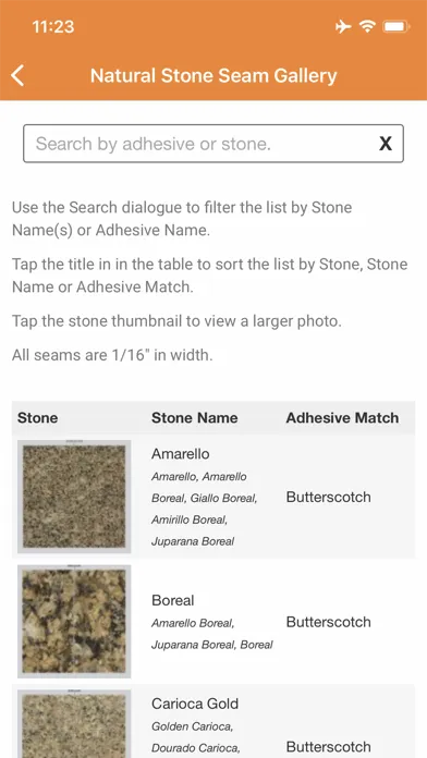 Integra Adhesives Screenshots