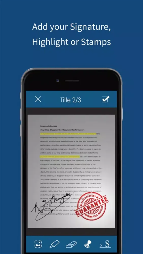 Scan & Organize - Multi Page Document PDF Scanner應用截圖