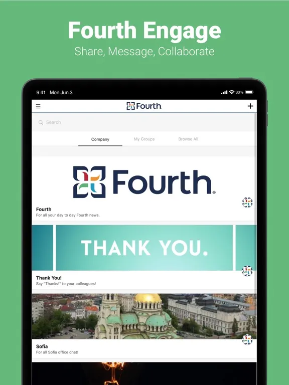 ภาพหน้าจอของ Fourth iPad 