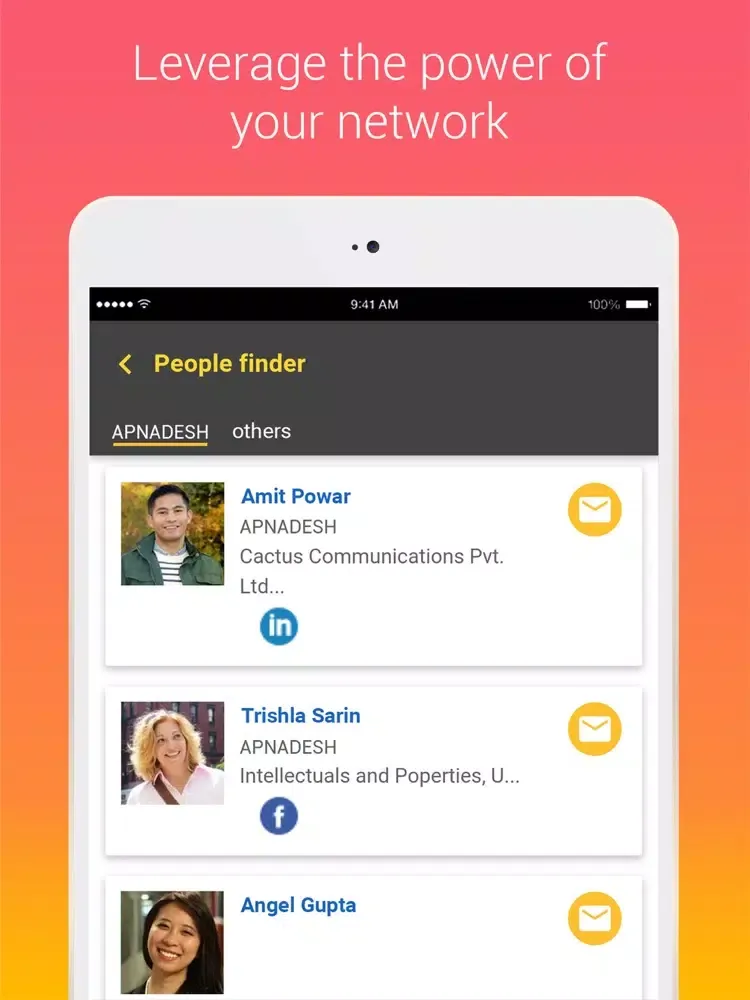 ApnaDesh iPad  Screenshots