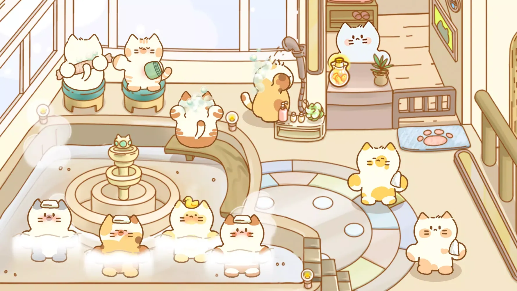 Idle Cat Hotel Screenshots