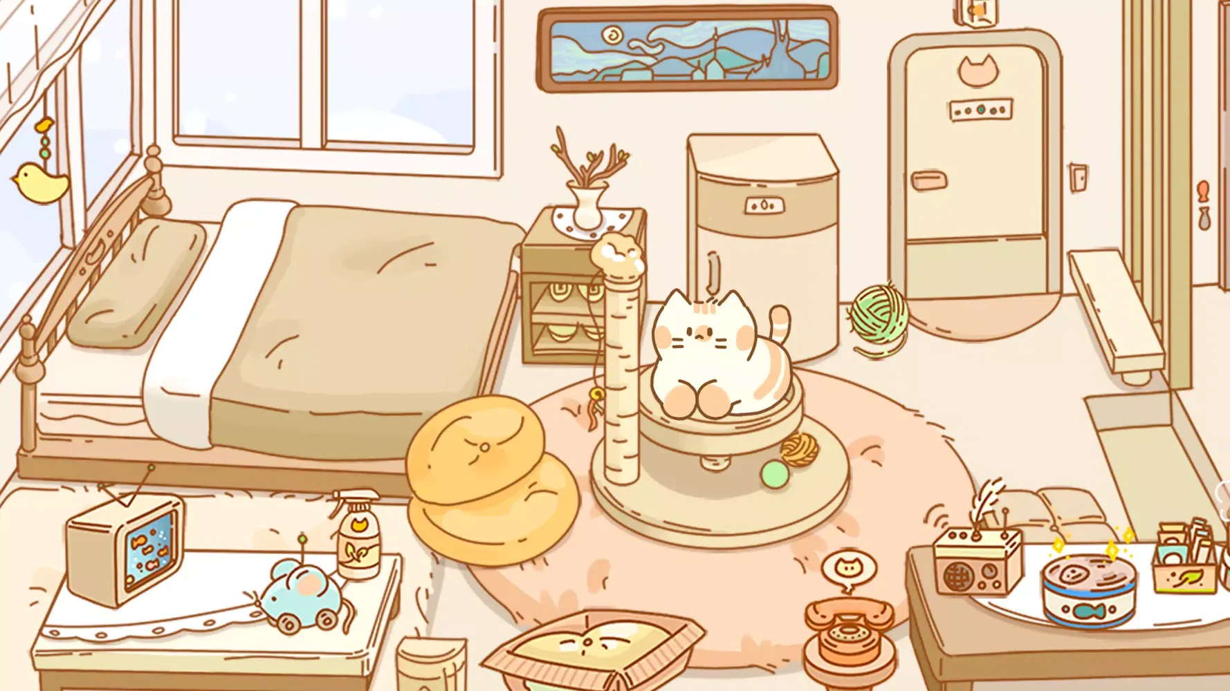 Idle Cat Hotel Screenshots