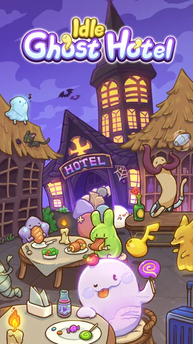 Idle Ghost Hotel: Tycoon Game Screenshots