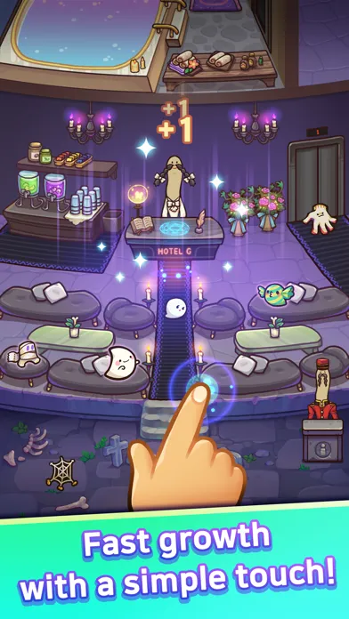 Idle Ghost Hotel: Tycoon Game Screenshots