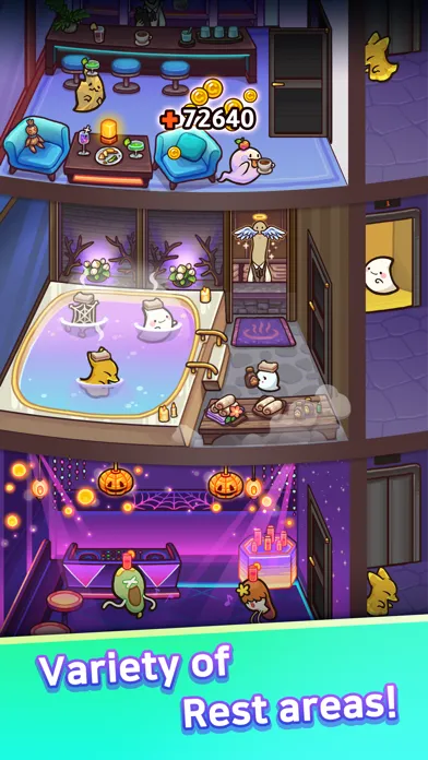 Idle Ghost Hotel: Tycoon Game Screenshots