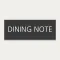 Dining Note: Simple Diet Diary