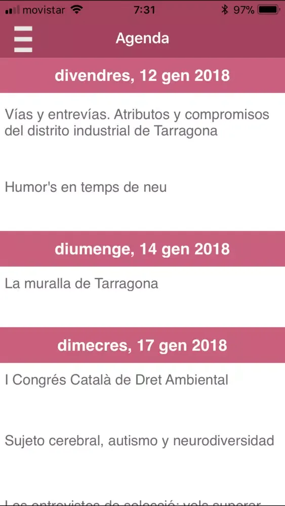 Capturas de pantalla de Universitat Rovira i Virgili