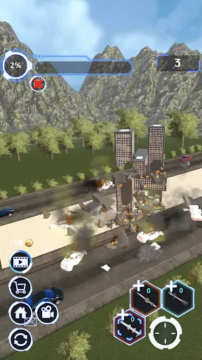 City Demolish: Rocket Smash! स्क्रीनशॉट